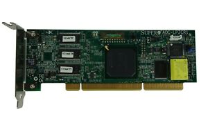Supermicro Add-on Card AOC-LPZCR1 All-in-One Zero-Channel 64MB PCI-X RAID Card