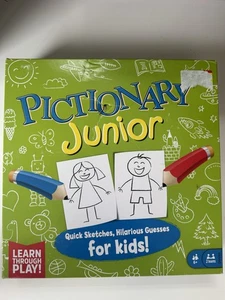 Junior Pictionary The Game of Quick Draw for Children Kids Drawing - Picture 1 of 3