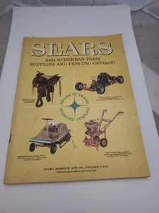 1961 Sears Suburban Farm Catalog Go Carts Lawn Mowers Chainsaws Tools Etc. - Picture 1 of 6