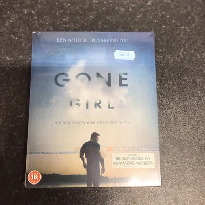 Gone Girl (Blu-ray) Collectors Edition with Amazing Amy Book SEALED - Image 1 of 2