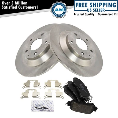 Kit de pastillas de freno trasero y rotor rotor de freno para Mazda CX-5 2013-2015 Foto 1 de 4