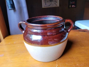 Vintage Crock USA Maple Leaf Imprint. Monmouth Pottery - Picture 1 of 13