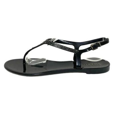 Auténticas sandalias para mujer VALENTINOGARAVANI - de goma negras Foto 1 de 4