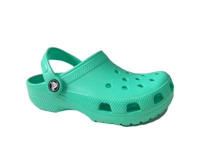 Zueco Crocs Clásico K Juvenil Verde Azulado 206991 Nuevo Talla J1 Foto 1 de 4