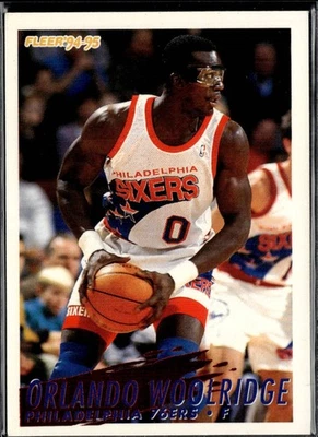 1994 Fleer Orlando Woolridge Philadelphia 76ers #173 - Image 1 of 2