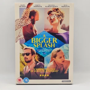 A Bigger Splash DVD (2016) Tilda Swinton, Ralph Fiennes, VGC, Free Postage - Picture 1 of 9