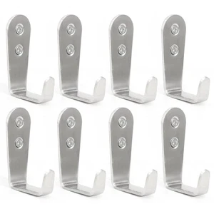 IBERDE Wall Hooks for Hanging,Stainless Steel Hook, Heavy Duty Hanger Key Hoo... - Picture 1 of 6