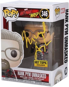 Michael Douglas Ant Man & The Wasp Autographed Unmasked Hank Pym #346 Funko Pop! - Picture 1 of 1