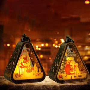 Linterna de Navidad,Decoración De Linterna De Navidad, Linterna Led   - Imagen 1 de 7