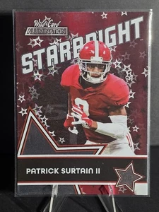 2021 Wild Card Alumination #SB-18 Patrick Surtain II Starbright Purple ROOKIE - Picture 1 of 2