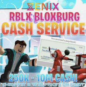 👑ROBLOX BLOXBURG CASH🤑 | 🎉ONE HOUR DELIVERY🔥 | ✅CHEAPEST ON MARKET‼️ I 💯