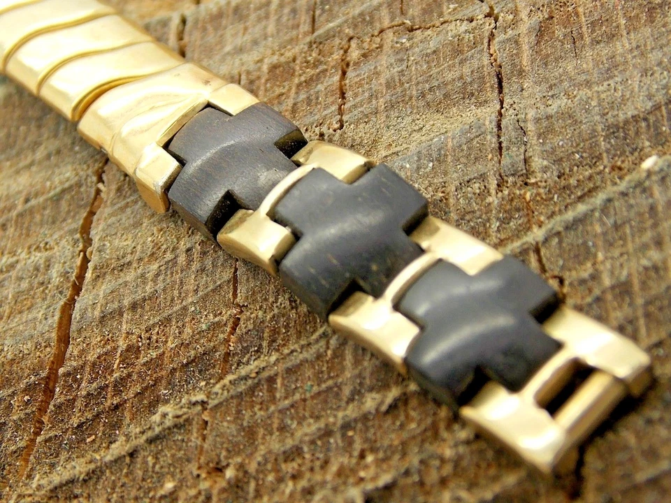 Винтажный новый из старых запасов неиспользованный ремешок для часов Kestenmade нержавеющая сталь конец стержня расширения - Изображение 1 из 1