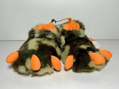 Wonder Nation Infantil Recién Nacido 2 Meses) Peluche Dinosaurio Garra Pata Zapatillas en Camuflaje  Foto 1 de 4