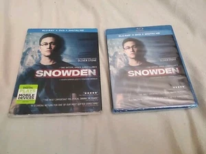 Snowden - Blu-Ray / DVD - Oliver Stone + Slipcover - New - Picture 1 of 2