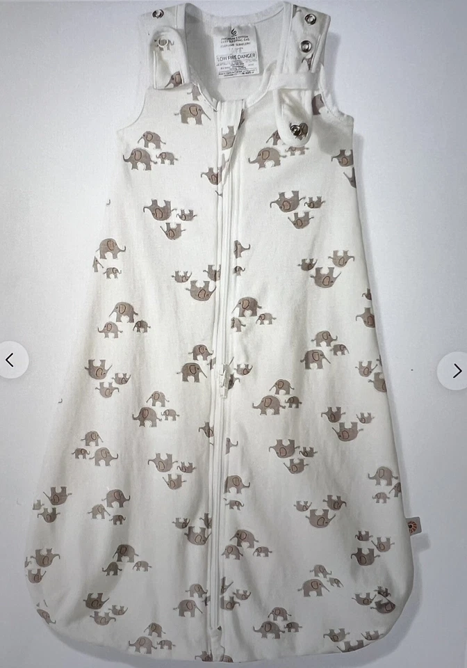 Ergobaby Saco de Dormir, Elefante, Pequeño (0-6 Meses) NUEVO EN PAQUETE Foto 1 de 4