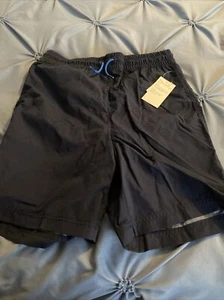NWT Old Navy SF Boys Navy blue Swim Shorts Elastic  Size XXL (18) UPF 50 - Picture 1 of 4