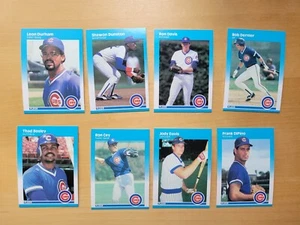 1987 Fleer Chicago Cubs (24 card lot) including Ryne Sandberg, Dennis Eckersley - Picture 1 of 6