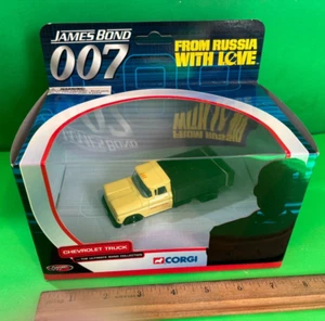 2002 Corgi JAMES BOND 007 Diecast CHEVROLET TRUCK "From Russia With Love" MIB - Picture 1 of 3