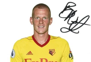 WATFORD: BEN WATSON SIGNED 6x4 PORTRAIT PHOTO+COA - Picture 1 of 1