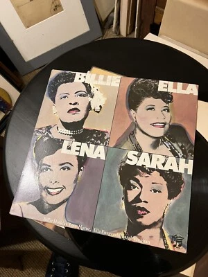 BILLIE, ELLA, LENA, SARAH -  Vinyl LP Record Album - Jazz, Big Band Near Mint - Image 1 of 4