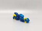 McDonald's Happy Meal Toys Stunt Strikers #7 Hot Wheels 2007 Blue & Yellow