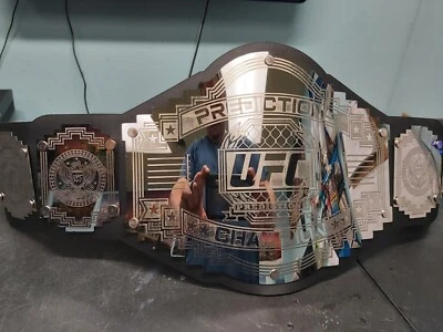 UFC Predictions Champion Mma Championship Title Belt Wrestling Trophy Wwe Champ - Image 1 of 4
