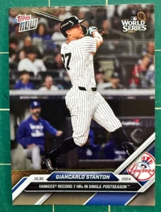 2024 Topps Now Giancarlo Stanton #879 - Picture 1 of 2
