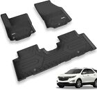 3w Car Floor Mats Liner For Chevrolet Equinox 2018-23 Tpe All Weather Custom Fit