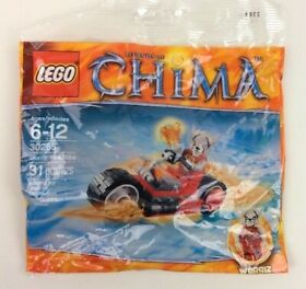 NEW LEGO CHIMA 30265 WORRIZ’ FIRE BIKE MINIFIGURE POLYBAG EXCLUSIVE PROMO SET