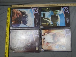 Vintage 4er Set E.T. The Extra Terrestrial Crat Master 15-teiliges Puzzle versiegelt - Bild 1 von 16