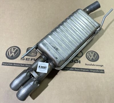 VW Golf MK3 20th Anni GTI 16V Exhaust Rear Silencer Genuine OEM NOS VW Part - Image 1 of 4