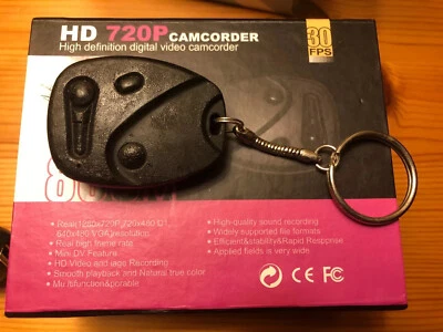 Spy Webcam Camcorder CVVM-1118 HD 1280x720 With Driver And Disc YLMF SONY - Photo 1/4