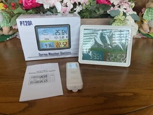 Slightly Used Series Weather Station PT2OA Weather Station Cordless Or Corded - Picture 1 of 10