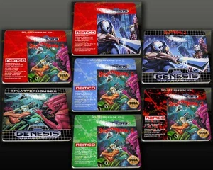 Splatterhouse 2 Genesis Ersatz Etikett höchste Qualität Vinyl Aufkleber SIE WÄHLEN - Bild 1 von 15
