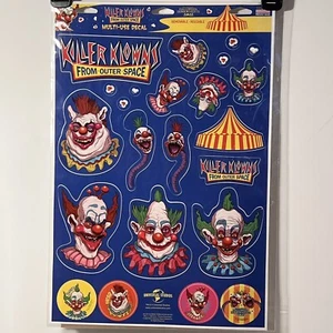 killer klowns from outer space decals 2022 hhn Removable Reuseable - Bild 1 von 4