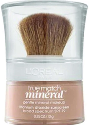 LOREAL PARIS TRUE MATCH GENTLE MINERAL MAKEUP #C8 COCOA, NEW FREE SHIPPING - Image 1 of 4