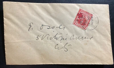 1915 Порт Спейн Тринидад Тобаго Обложка Первого Дня FDC Локально Sc#B2 Красный Крест - Изображение 1 из 2