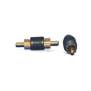RCA Male to RCA Male Adapter 2 Pack - Black - Picture 1 of 1