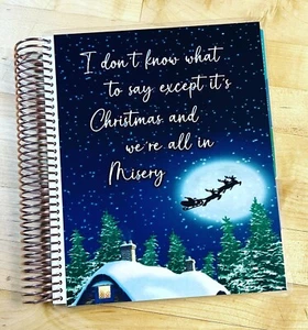 Juego de Cubierta de Cotizaciones Misery de Navidad Griswold 4 Usos con Planificador de Vida Erin Condren - Imagen 1 de 4