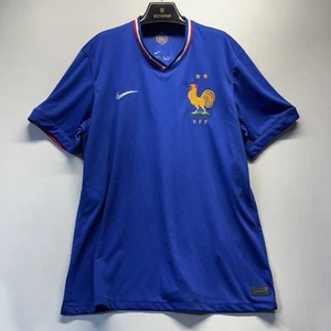 France National Team 2024/25 Nike Stadium Replica Jersey Blue Men’s XXL - Picture 1 of 16