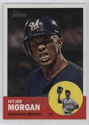 2012 Topps Heritage Nyjer Morgan(彩色交换)#137 — 第 1/2 张图片