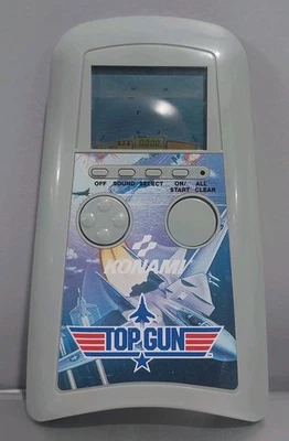 Videojuego electrónico portátil Konami Top Gun 1989 vintage ¡limpio probado y funciona! Foto 1 de 4