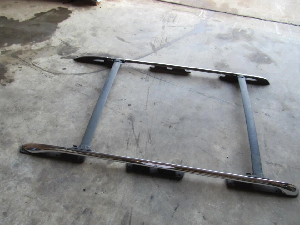 1998 2002 Lincoln Navigator roof luggage baggage track frame rail rack OEM Foto 1 de 4