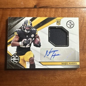 Najee Harris RPA /75 RC Auto 2021 Panini Limited Rookie- Patch- Autograph #113 - Picture 1 of 2