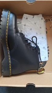 Dr. Martens 6 Loch 101 Bex Black Smooth 26203001 Gr 45 - Bild 1 von 11