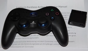 Logitech Cordless Action Controller Kabelloses Funk Gamepad Playstation 2 PS2 - Bild 1 von 4