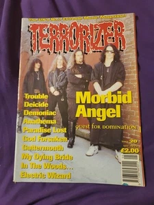 Terrorizer Magazine UK 20 May 95 Morbid Angel Trouble Deicide Paradise Lost - Foto 1 di 2