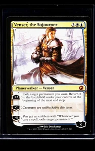 2010 MTG Magic The Gathering SOM Scars of Mirrodin #135 Venser the Sojourner - Picture 1 of 2