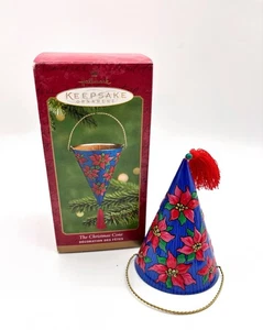Hallmark Keepsake Holiday Ornament The Christmas Cone  2001 - Picture 1 of 3