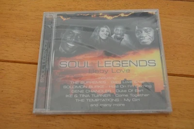 Soul Legends Baby Love CD Motown Compilation 2004 R&B Funk Classics Music New - Image 1 of 2